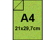 carta Cartoncino MajesticFavini, LimeGreenSatin, 290gr, A4 LIME GREEN SATIN, formato A4 (21x29,7cm), 290grammi x mq BRA981