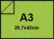 carta Cartoncino MajesticFavini, LimeGreenSatin, 250gr, a3 LIME GREEN SATIN, formato a3 (29,7x42cm), 250grammi x mq bra1867a3