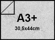 carta Cartoncino PelleElefante, GRIGIOchiaro, a3+, 110gr Formato a3+ (30,5x44cm), 110grammi x mq bra187a3+
