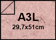 carta Cartoncino PelleElefante, SEPPIA, a3l, 110gr Formato a3l (29,7x50cm), 110grammi x mq bra191a3l
