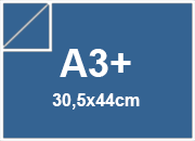 carta SimilLino Fedrigoni BluChiaro, 125gr, a3+ per rilegatura, cartonaggio, formato a3+ (30,5x44cm), 125 grammi x mq bra220a3+