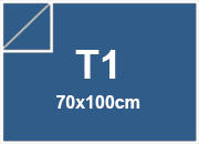 carta SimilLino Fedrigoni BluChiaro, 125gr, t1 per rilegatura, cartonaggio, formato t1 (70x100cm), 125 grammi x mq bra220t1