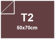 carta SimilLino Zanders RossoVino135, 125gr, t2 per rilegatura, cartonaggio, formato t2 (50x70cm), 125 grammi x mq.