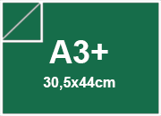 carta SimilLino Zanders VerdreErba123, 125gr, a3+ per rilegatura, cartonaggio, formato a3+ (30,5x44cm), 125 grammi x mq bra227a3+