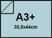 carta SimilLino Zanders BluChiaro130, 125gr, a3+ per rilegatura, cartonaggio, formato a3+ (30,5x44cm), 125 grammi x mq bra229a3+