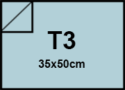 legatoria SimilLinoCarta TintaUnita Fedrigoni, bra229 BLUchiaro per rilegatura, cartonaggio, formato t3 (35x50cm), 125 grammi x mq.