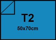 carta SimilLino Zanders BluMedio104, 125gr, t2 per rilegatura, cartonaggio, formato t2 (50x70cm), 125 grammi x mq bra230t2