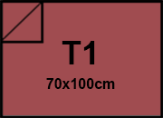 carta SimilTela Fedrigoni TERRACOTTA, 125gr, t1 per rilegatura, cartonaggio, formato t1 (70x100cm), 125 grammi x mq.