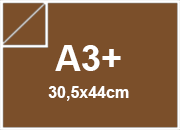 carta SimilTela Fedrigoni MARRONCINO, 125gr, a3+ per rilegatura, cartonaggio, formato a3+ (30,5x44cm), 125 grammi x mq bra237a3+