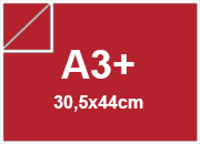 carta SimilTela Zanders 111rossoCHIARO, 125gr, a3+ per rilegatura, cartonaggio, formato a3+ (30,5x44cm), 125 grammi x mq.