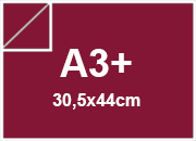 carta SimilTela Zanders 112rossoSCURO, 125gr, a3+ per rilegatura, cartonaggio, formato a3+ (30,5x44cm), 125 grammi x mq bra244a3+