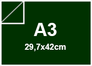 carta SimilTela Zanders 120verdeSCURO, 125gr, a3 per rilegatura, cartonaggio, formato a3 (29,7x42cm), 125 grammi x mq bra246a3