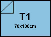 carta SimilTela Zanders 130bluCHIARO, 125gr, t1 per rilegatura, cartonaggio, formato t1 (70x100cm), 125 grammi x mq bra247t1
