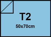 carta SimilTela Zanders 130bluCHIARO, 125gr, t2 per rilegatura, cartonaggio, formato t2 (50x70cm), 125 grammi x mq bra247t2