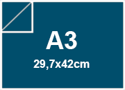 carta SimilTela Zanders 105 BLU, 125gr, a3 per rilegatura, cartonaggio, formato a3 (29,7x42cm), 125 grammi x mq bra249a3
