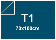 carta SimilTela Zanders 105 BLU, 125gr, t1 per rilegatura, cartonaggio, formato t1 (70x100cm), 125 grammi x mq bra249t1