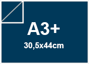carta SimilTela Zanders 114bluSCURO, 125gr, a3+ per rilegatura, cartonaggio, formato a3+ (30,5x44cm), 125 grammi x mq bra250a3+