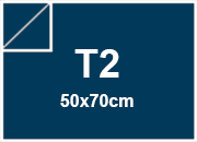 carta SimilTela Zanders 114bluSCURO, 125gr, t2 per rilegatura, cartonaggio, formato t2 (50x70cm), 125 grammi x mq bra250t2