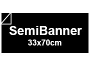 carta Cartoncino REMAKE Favini, 180gr, MIDNIGHT formato SemiBanner (33,3x70cm), 180grammi x mq BRA383SB