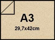 carta Cartoncino Melange CAMMELLO, a3 140gr Formato a3 (29,7x42cm), 140grammi x mq bra278a3