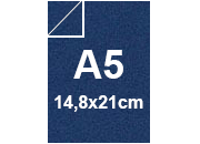 carta Cartoncino Nettuno Fedrigoni a5 140gr Blu navy, formato a5 (14,8x21cm), 140grammi x mq bra282a5