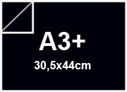 carta SimilTela Fedrigoni NERO, 125gr, a3+ per rilegatura, cartonaggio, formato a3+ (30,5x44cm), 125 grammi x mq BRA2980a3+