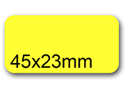 wereinaristea EtichetteAutoadesive, 45x23(23x45mm) Carta bra2995GI.