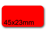 wereinaristea EtichetteAutoadesive, 45x23(23x45mm) Carta bra2995RO.