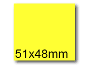 wereinaristea EtichetteAutoadesive, 51x48(48x51mm) Carta bra3022GI.
