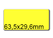 wereinaristea EtichetteAutoadesive, 63,5x29,6(29,6x63,5mm) Carta bra3036GI.