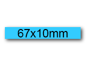 wereinaristea EtichetteAutoadesive, 67x10(10x67mm) Carta bra3046AZ.