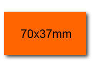 wereinaristea EtichetteAutoadesive, 70x37(37x70mm) Carta bra3061ARFL.