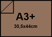 carta Cartoncino SirioFedrigoni. BRUNO-TIMOR. a3+. 220gr Formato a3+ (30,5x44cm), 220grammi x mq BRA1286a3+
