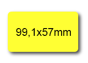 wereinaristea EtichetteAutoadesive, 99,1x57(57x99,1mm) Carta bra3095GI.