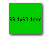 wereinaristea EtichetteAutoadesive, 99,1x93,1(93,1x99,1mm) Carta bra3097VE.