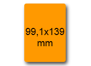 wereinaristea EtichetteAutoadesive, 99,1x139(139x99,1mm) Carta bra3098AR.