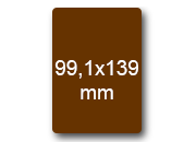 wereinaristea EtichetteAutoadesive, 99,1x139(139x99,1mm) Carta bra3098MA.