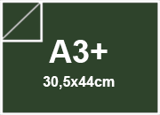 carta SimilTela Fedrigoni VERDE, 125gr, a3+ per rilegatura, cartonaggio, formato a3+ (30,5x44cm), 125 grammi x mq BRA3125a3+