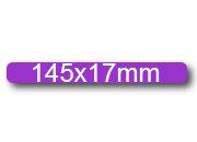 wereinaristea EtichetteAutoadesive, 145x17(17x145mm) Carta bra3136vi.