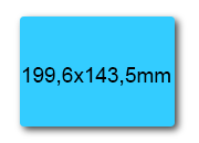 wereinaristea EtichetteAutoadesive, 199,6x143,5(143,5x199,6mm) Carta bra3144VI.