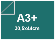 carta SimilTela Luxus verdeBRILLANTE, 125gr, a3+ per rilegatura, cartonaggio, formato a3+ (30,5x44cm), 125 grammi x mq BRA3169a3+