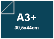 carta SimilTela Luxus TURCHESE, 125gr, a3+ per rilegatura, cartonaggio, formato a3+ (30,5x44cm), 125 grammi x mq BRA3175a3+