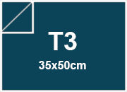 carta SimilTela Luxus TURCHESE, 125gr, t3 BRA3175t3.