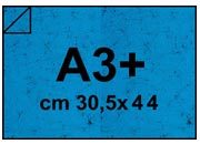 carta Cartoncino Marmorizzata AZZURRO, a3+, 170gr Azzurro, formato a3+ (30,5x44cm), 170grammi x mq.