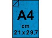 carta Cartoncino Marmorizzata AZZURRO, A4, 170gr Azzurro, formato A4 (21x29,7cm), 170grammi x mq bra318