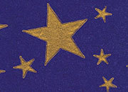 carta Carta stellata su fondo BLU BRA3217.