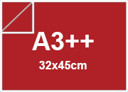 carta Cartoncino Burano FUOCO, sra3, 320gr Rosso Fuoco 79, formato sra3 (32x45cm), 320grammi x mq.