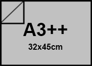 carta Cartoncino a specchio Argento, formato sra3 (32x45cm), 250grammi x mq, retro 80grammi x mq bra3320sra3