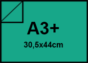 carta SimilLino Zanders VerdreSmeraldo143, 125gr, a3+ per rilegatura, cartonaggio, formato a3+ (30,5x44cm), 125 grammi x mq bra344a3+