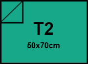 carta SimilLino Zanders VerdreSmeraldo143, 125gr, t2 per rilegatura, cartonaggio, formato t2 (50x70cm), 125 grammi x mq.